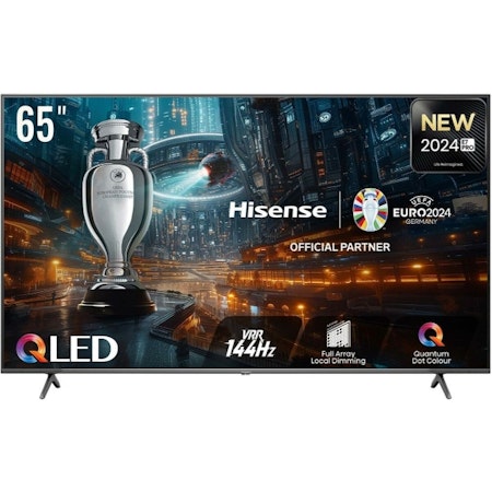 Smart TV Hisense 65" 4K Ultra HD HDR QLED – Imponerande Bildkvalitet och Jämn Prestanda