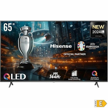 Smart TV Hisense 65" 4K Ultra HD HDR QLED – Imponerande Bildkvalitet och Jämn Prestanda