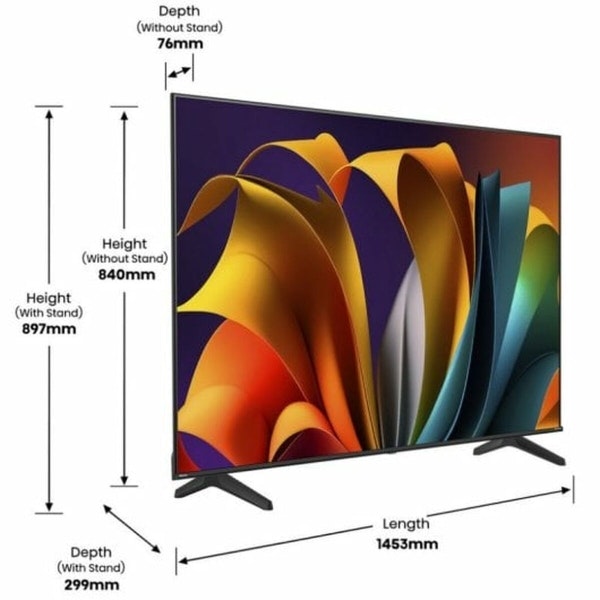 Smart TV Hisense 65A6N 65" 4K Ultra HD LED HDR – Imponerande Bildkvalitet och Smarta Funktioner