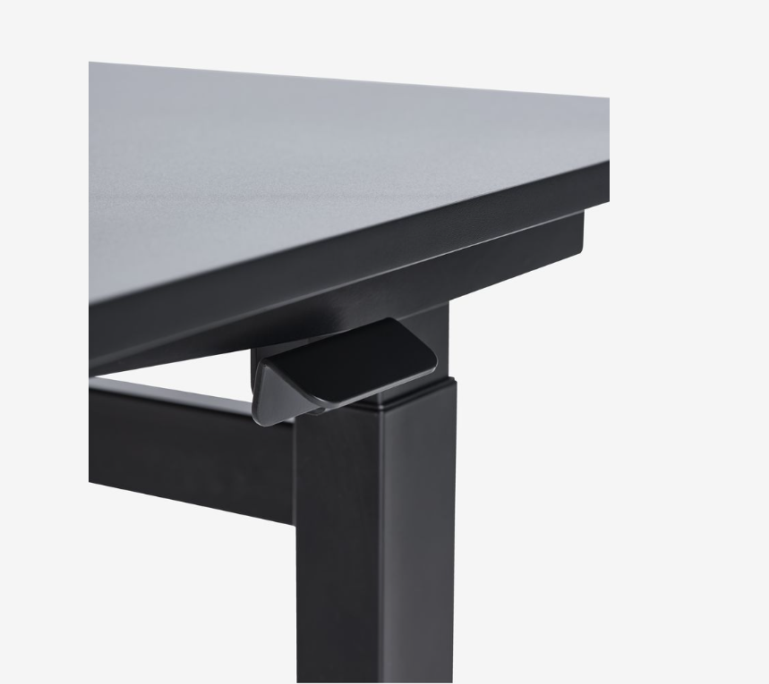 Höj-/sänk Skrivbord LUNDTOFT med Gaslift – Stilrent och Ergonomiskt Arbetsbord