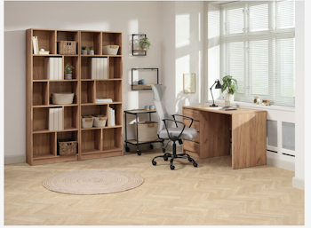 Kontorsstol BILLUM – Grå Mesh/Svart – Stilren och Ergonomisk Komfort