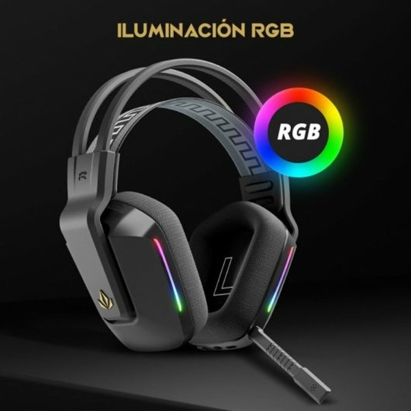 Bluetooth Hörlurar med Mikrofon Forgeon Captain RGB – Trådlös Ljudupplevelse med Stil