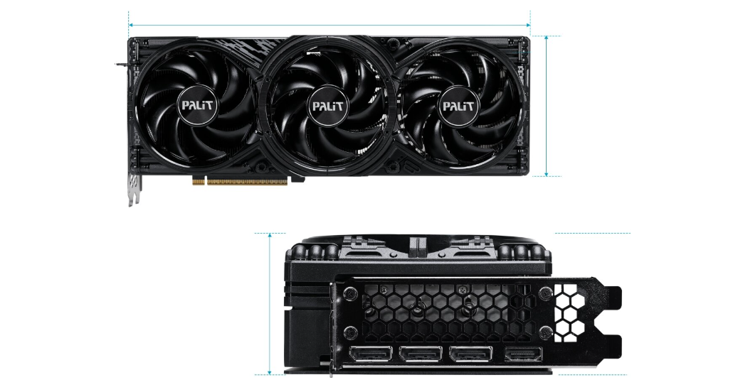 Palit GeForce RTX 5080 GamingPro OC 16GB – Maximal Prestanda och Precision för Krävande Gaming