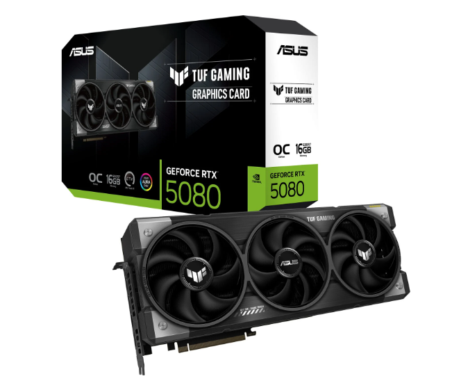 ASUS TUF Gaming GeForce RTX 5080 OC 16GB – Ultimate Gaming och Prestanda