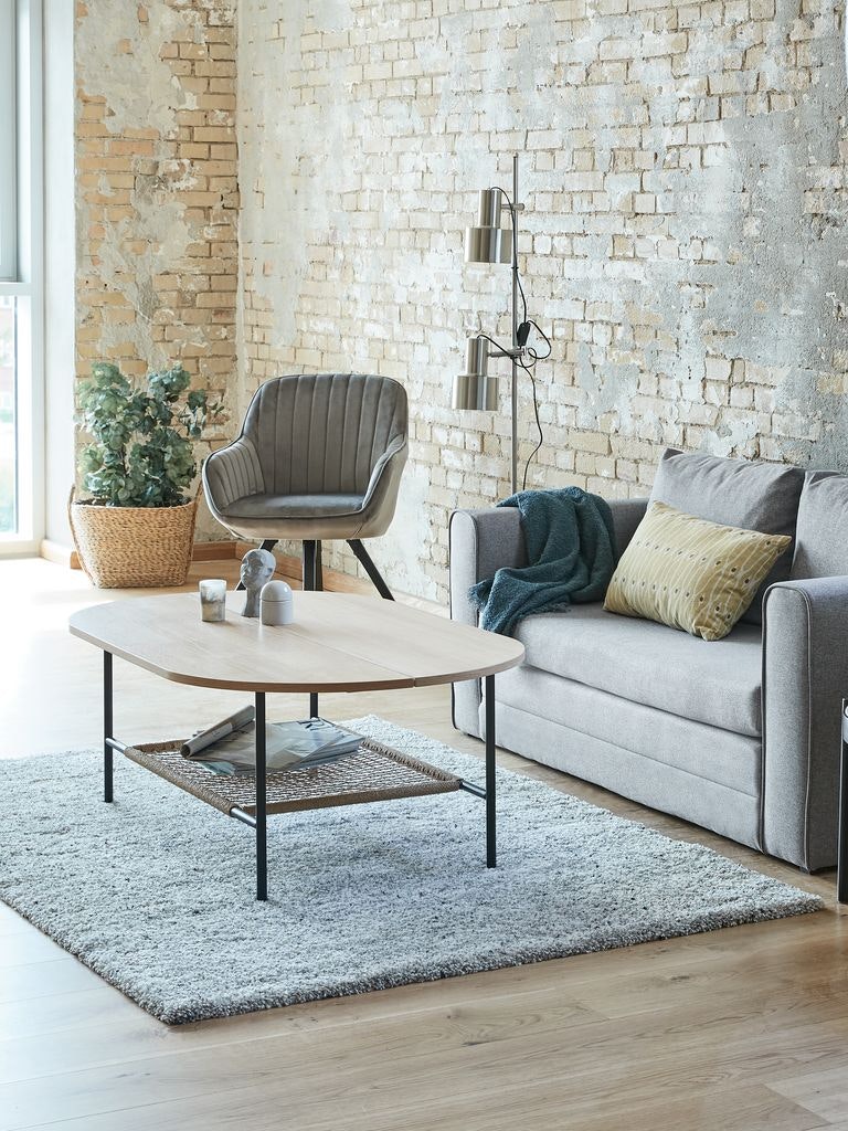 Soffbord HINNERUP 75x120 cm – Ljus Ek med Modern Design