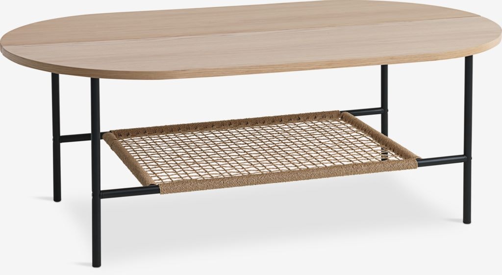 Soffbord HINNERUP 75x120 cm – Ljus Ek med Modern Design
