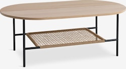 Soffbord HINNERUP 75x120 cm – Ljus Ek med Modern Design