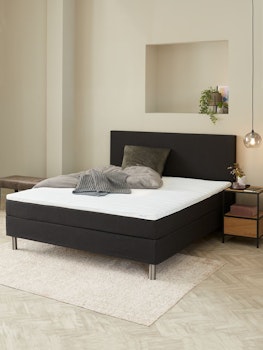 Kontinentalsäng TYSSA PC60 160x200 cm – Svart Elegans och Komfort
