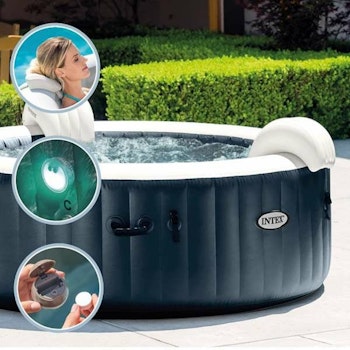 Uppblåsbart spa Colorbaby Puresoa Burbujas Plus – Din Egen Avkopplingszon
