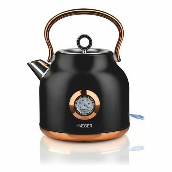 Elektrisk Vattenkokare & Tekanna Haeger EK-22B.024A – Stilren Design med Hög Prestanda