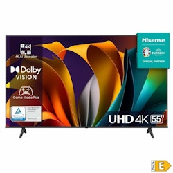 Smart TV Hisense 55A6N – 55" 4K Ultra HD LED HDR för En Uppslukande Visuell Upplevelse