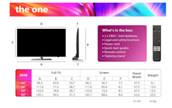Smart TV Philips 55PUS8949 – 55" 4K UHD LED med 144 Hz & Ambilight för en Magisk Upplevelse