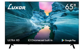 Luxor 65" LX6540UHD Flat TV – Imponerande 4K UHD-upplevelse i en Elegant och Tunn Design