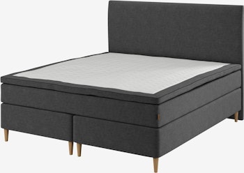 HEMLA GC75 Gold – Kontinentalsäng 160x200 cm med Grå-40 Memory