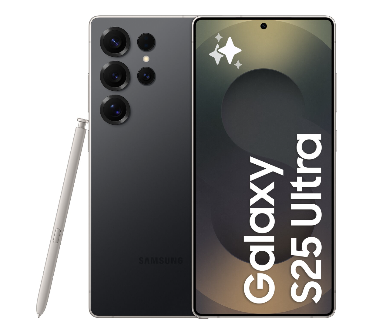 Samsung Galaxy S25 Ultra – Mästerverk av innovation och stil i Titansvart
