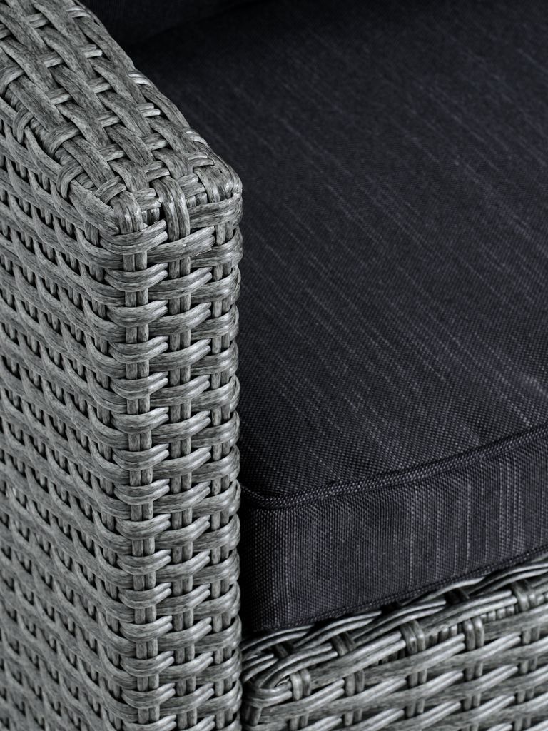 THISE 5-sits Loungeset Grå – Elegant konstrotting, modulär design & lyxiga dynor