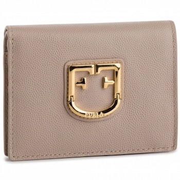 Furla Metropolis PCW1023-GR-DR – Beige Mini Crossbody 11×9×2 cm