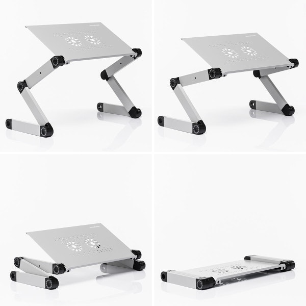 Omnible InnovaGoods Justerbart Laptop-bord – Flera Höjd- & Vinkelpositioner för Ergonomisk Arbetsplats