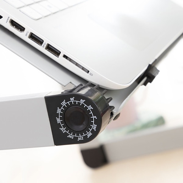Omnible InnovaGoods Justerbart Laptop-bord – Flera Höjd- & Vinkelpositioner för Ergonomisk Arbetsplats