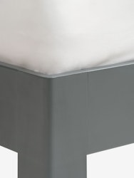 KILDEN Sängram 180×200 cm – Mörkgrå & Modern Stil med Robust Metallram