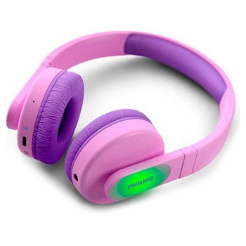 Philips Trådlösa Blå Diademhörlurar för Barn – Bluetooth 5.0, Mikrofon & Borttagbar Kabel