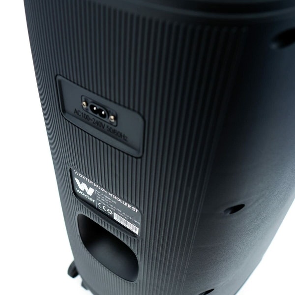 Woxter Rock’n’Roller ST – 100 W Portabel Bluetooth-högtalare med Mikrofon, LED & 5 h Batteri
