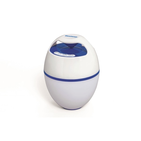 Bestway Flytande Bluetooth-högtalare 58700 – LED-ljus, IP67 & 6W för Pool, Strand & Trädgård