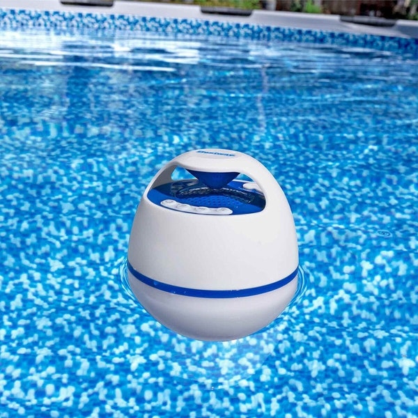Bestway Flytande Bluetooth-högtalare 58700 – LED-ljus, IP67 & 6W för Pool, Strand & Trädgård