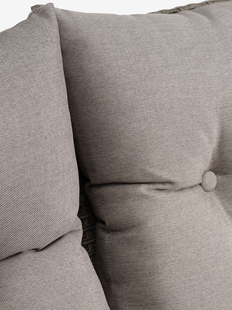 VEN Loungeset 4‑sits med schäslong – Naturlig elegans för din uteplats