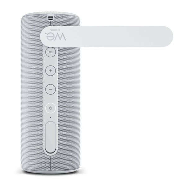 Loewe Bluetooth Högtalare 40 W – Stänktålig & Stilren i Silvrig Grå med 15 timmars Speltid