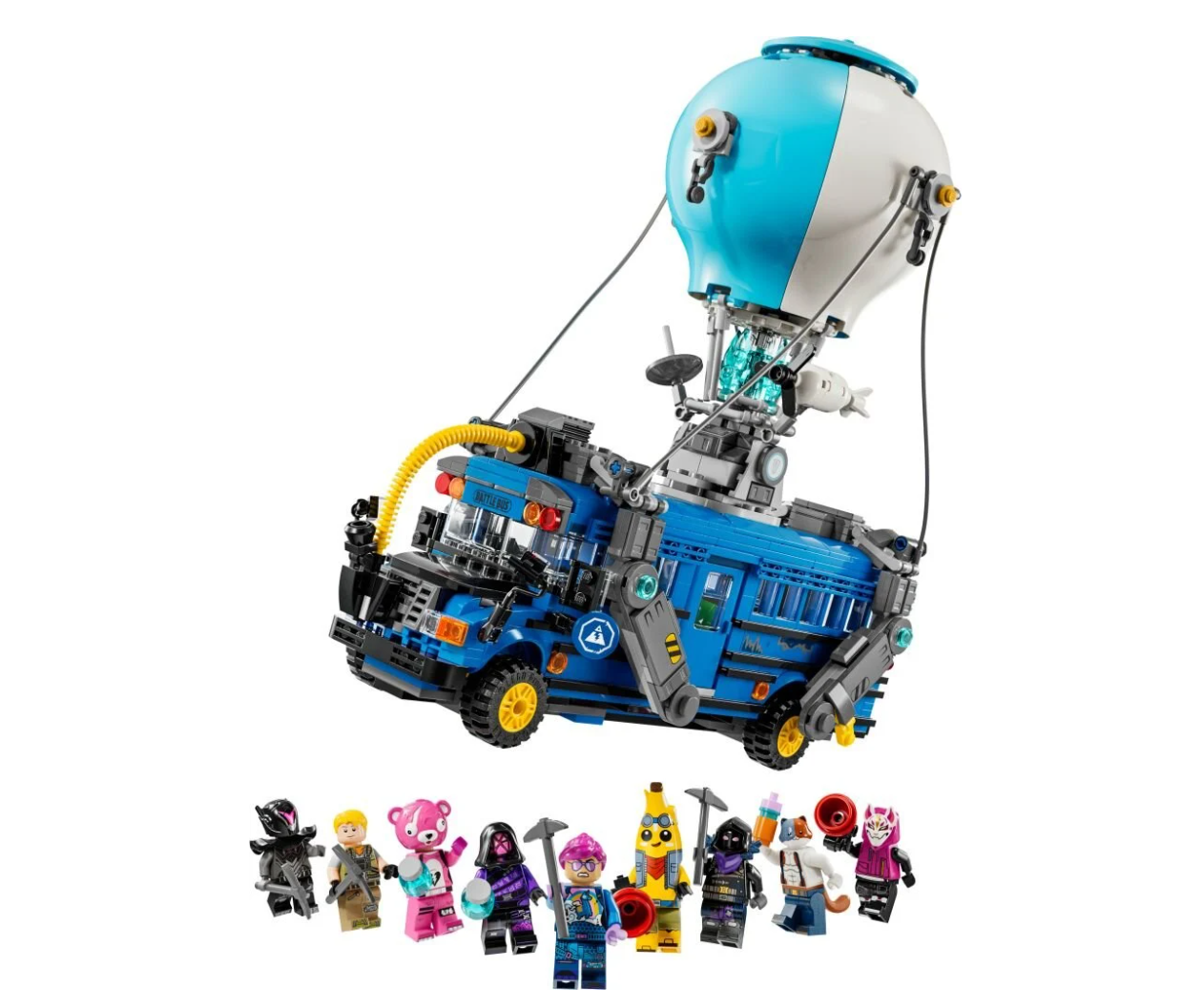 LEGO® Fortnite Battle Bus 77073 – 954 delar & 9 minifigurer för ultimata äventyr