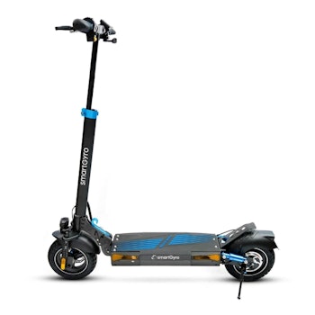 Smartgyro 500 W 48 V – Hopfällbar Elscooter med Display, Ljus & Bluetooth (Svart)