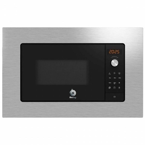 Balay 3CG6142X3 Inbyggd Grillmikrovågsugn – 20 L, 1000 W, Rostfri/Svart Design