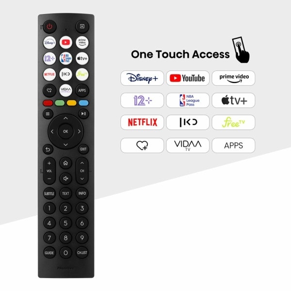 Hisense 32A5NQ – 32″ Full HD 2K QLED Smart-TV med HDR & Dolby Atmos