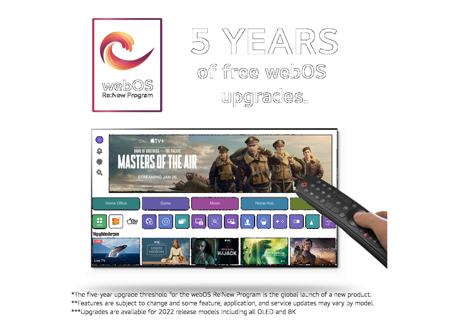 LG 55QNED85T6C – 55" 4K QNED Smart-TV med HDR & 120 Hz | webOS 24