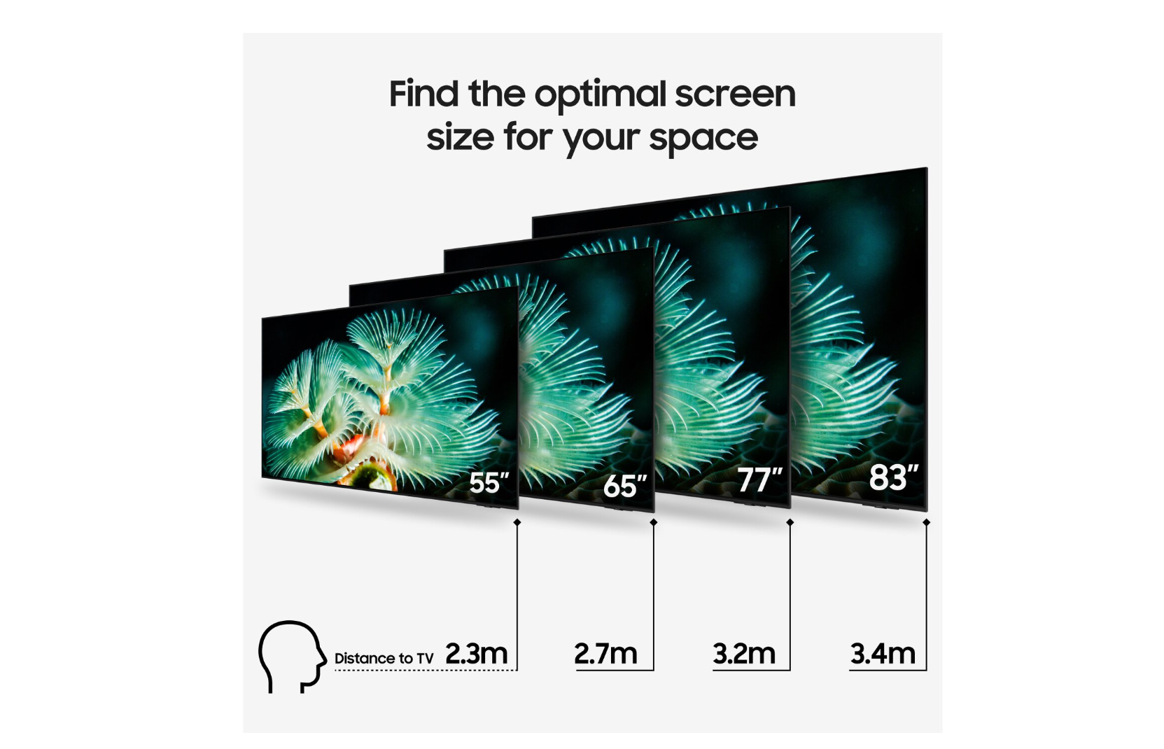 Samsung TQ48S90FAEXXC – 48″/ 55" 4K OLED Smart-TV med 144 Hz & HDR10+
