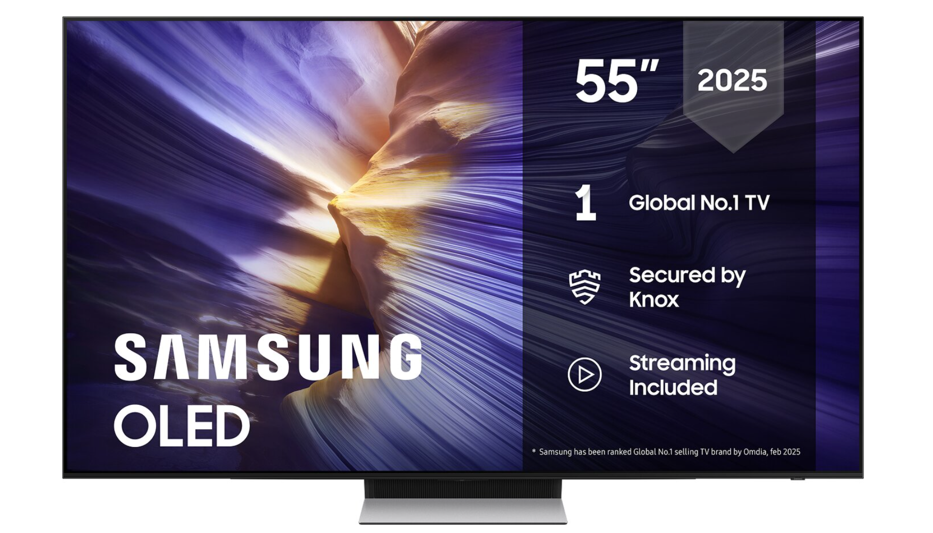 Samsung TQ48S90FAEXXC – 48″/ 55" 4K OLED Smart-TV med 144 Hz & HDR10+