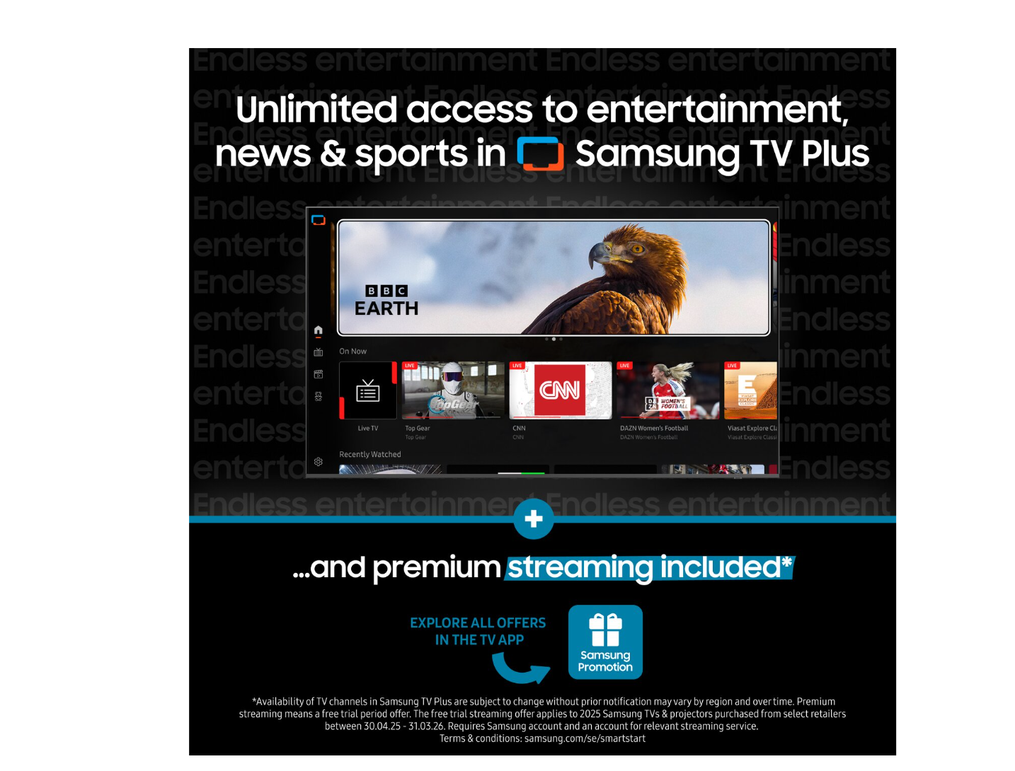 Samsung S95F QD-OLED 55″ & 65″ – 4K UHD OLED Smart-TV med 165 Hz & HDR10+