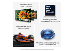 Samsung QN80FAU – 65″ 4K Neo QLED Smart-TV med 144 Hz & HDR10+