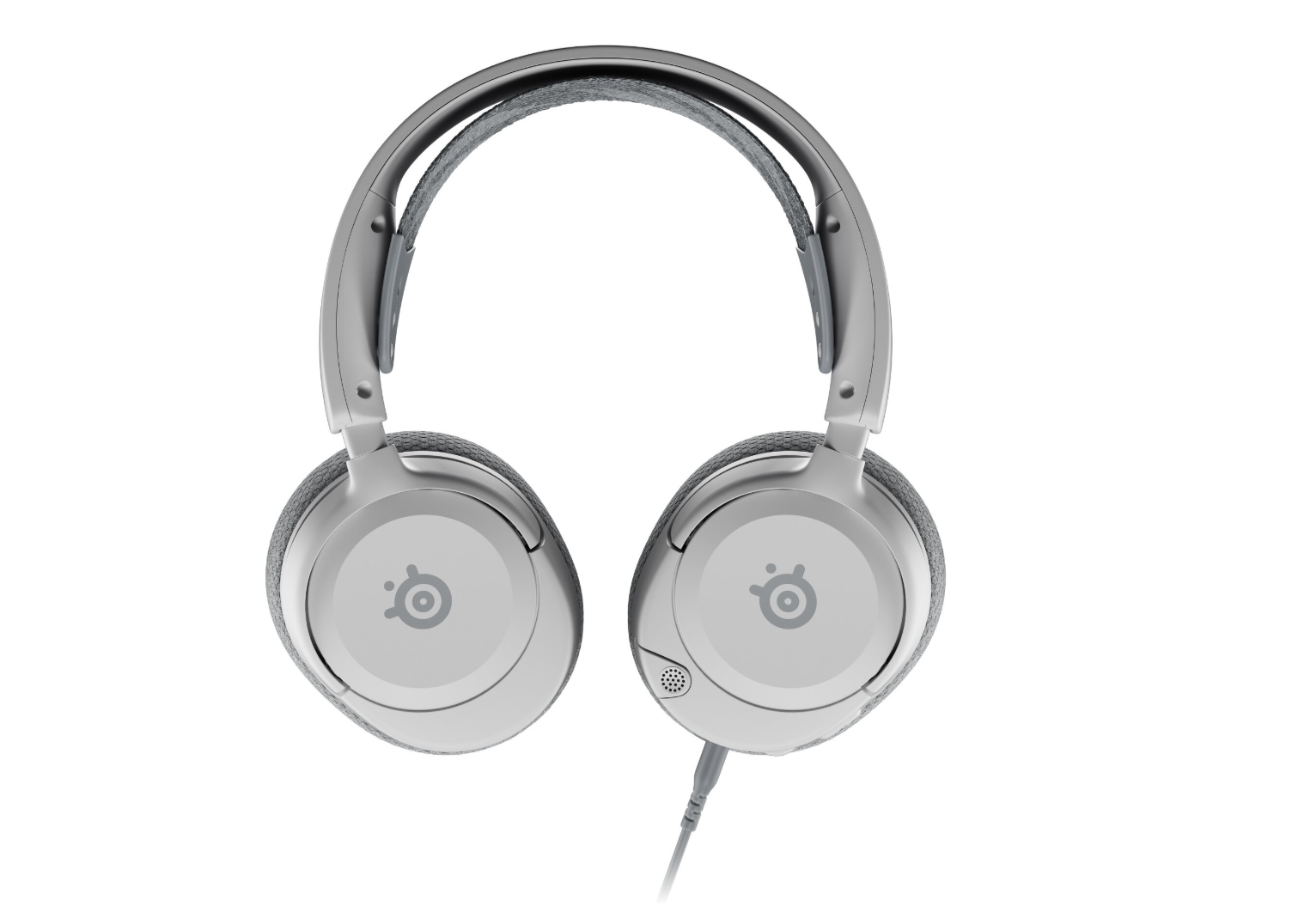 SteelSeries Arctis Nova 1 – Vit Multiformats Gaming-headset med Kristallklart Ljud