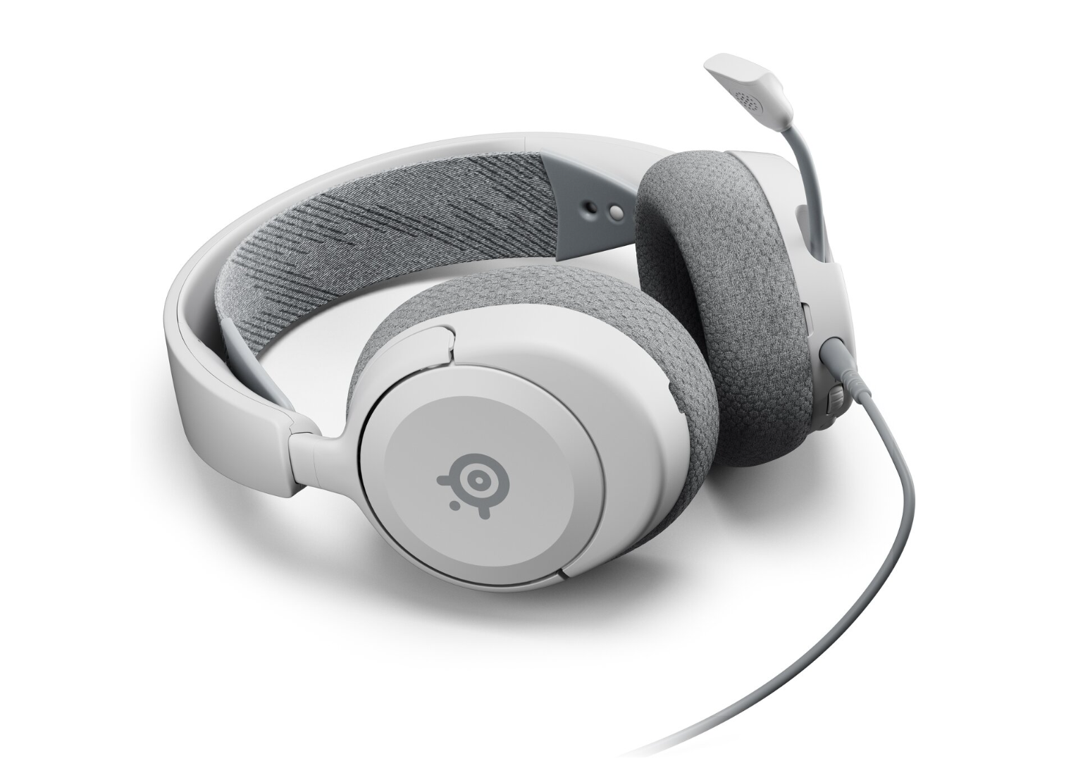 SteelSeries Arctis Nova 1 – Vit Multiformats Gaming-headset med Kristallklart Ljud