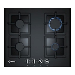 Balay 3ETG664HB – 60 cm Inbyggd Gasplatta i Svart med 4 Brännare & 9 Effektnivåer