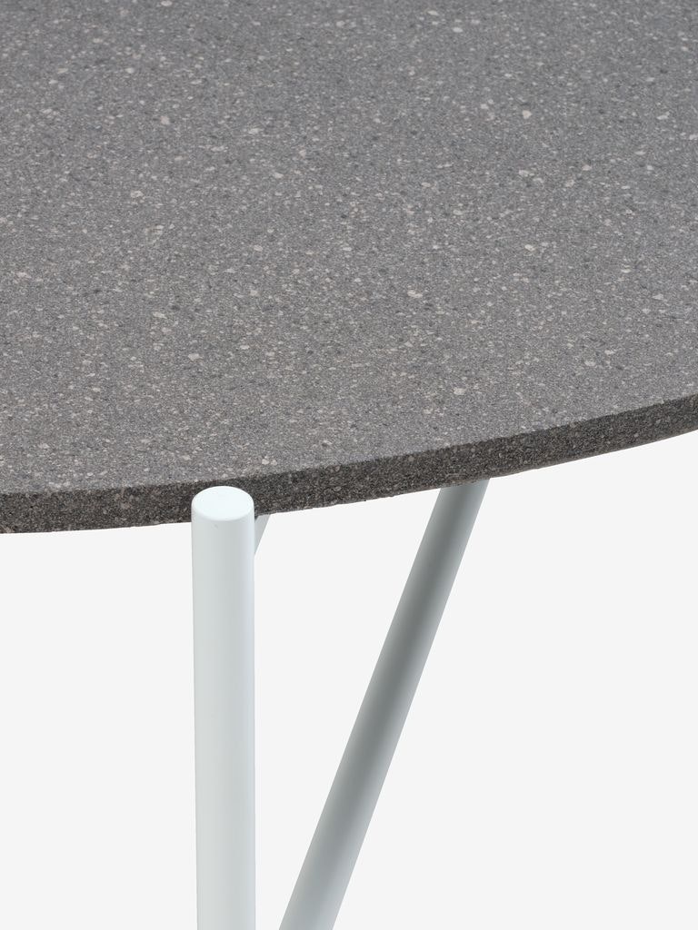 DYVIG Loungeset 5-sits – Snabbtorkande Vit Utomhussoffa i Modern Design