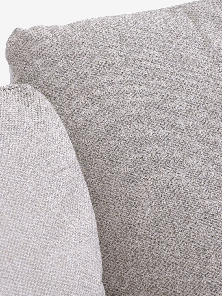 DYVIG Loungeset 5-sits – Snabbtorkande Vit Utomhussoffa i Modern Design