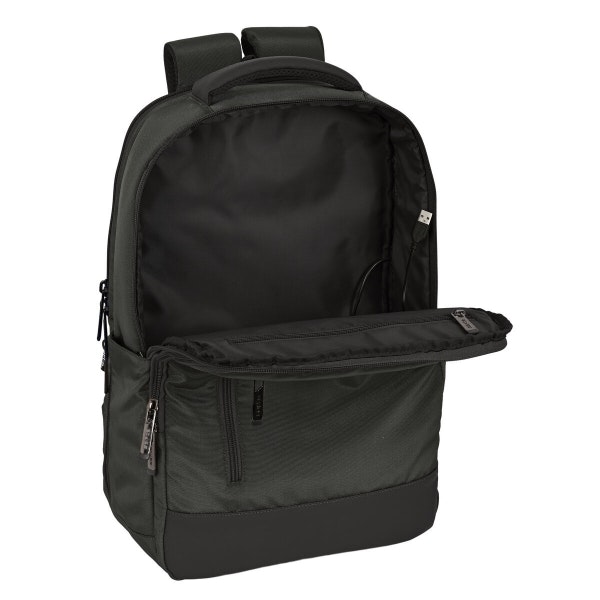 Safta Business Ryggsäck – För Laptop & Surfplatta upp till 15,6" – USB-uttag – Grå