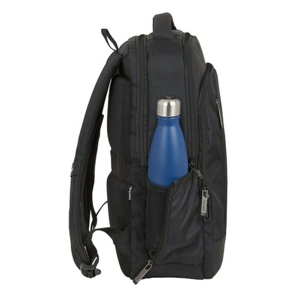 Safta Business Ryggsäck – Svart Laptop- & Surfplatteväska med USB-uttag (15,6")