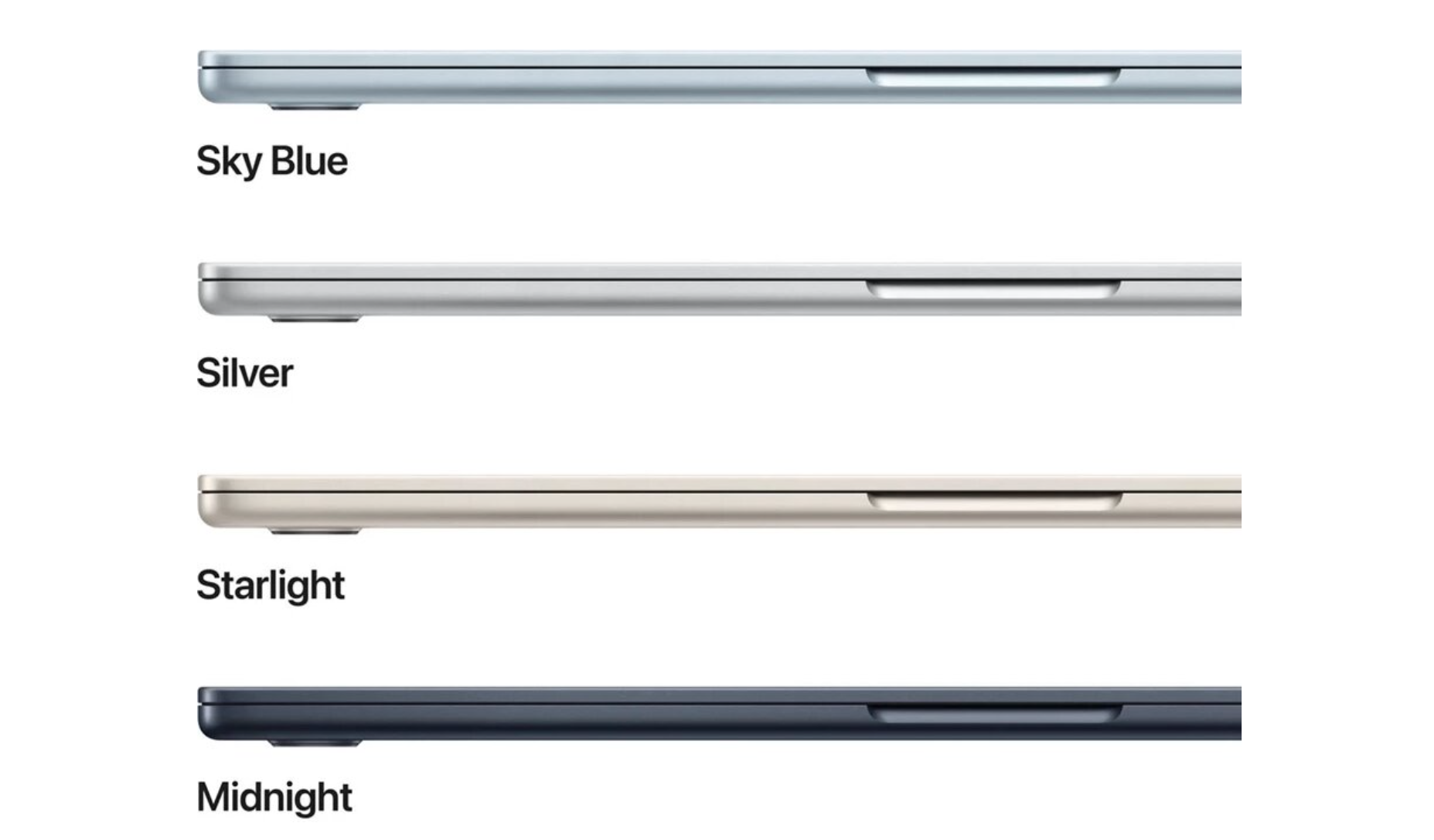 Apple MacBook Air 15" M4 / 256GB / 16GB RAM / 10-kärnor / Himmelsblå