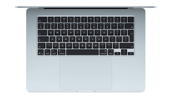 Apple MacBook Air 15" M4 / 256GB / 16GB RAM / 10-kärnor / Himmelsblå