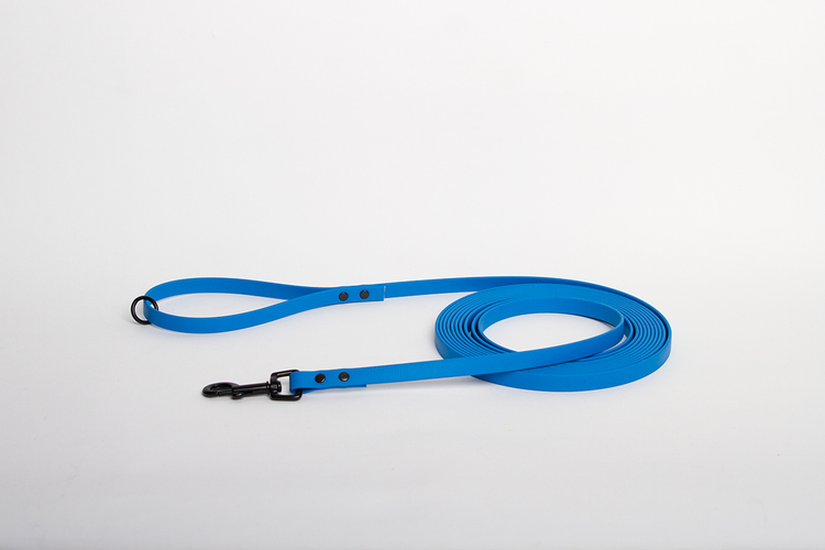 BioThane® koppel ELECTRIC BLUE • 12mm