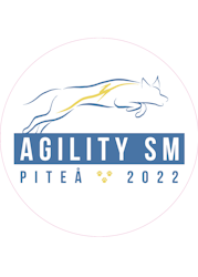 Klistermärke, 1st • Agility SM 2022 Piteå